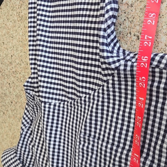 Abercrombie & Fitch "The Big Shirt: Hi-Low Hem Houndstooth pattern Men size L - Picture 5 of 12